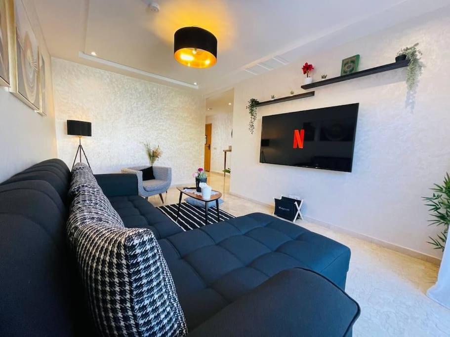A 2 Minutes De Casa Finance City, Appartement Avec 2 Chambres คาซาบลังกา ภายนอก รูปภาพ